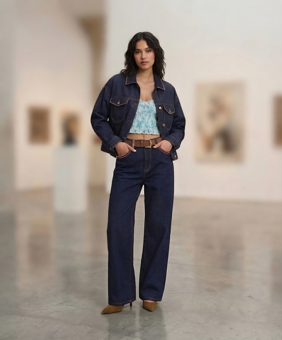 Classic Sailor Dark Denim Trouser