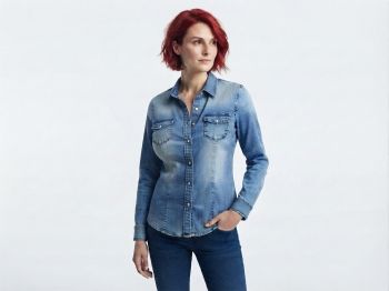 DENIM FIT SHIRT