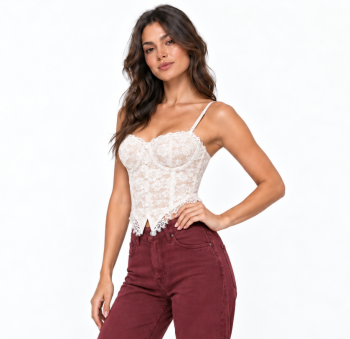 BUSTIER TOP