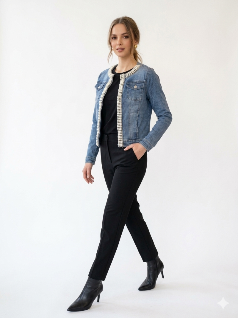 Φωτογραφία από "City Jewel" Denim τζάκετ