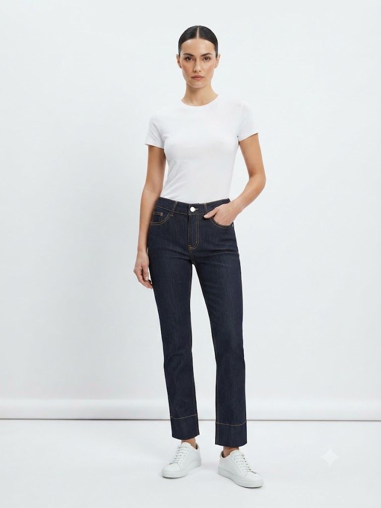 Φωτογραφία από Premium Raw Indigo Jean 