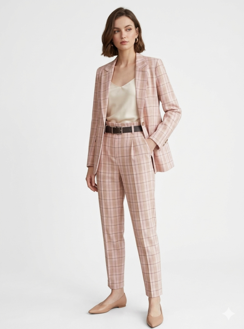 Φωτογραφία από " Classic Tailored Plaid " σακάκι