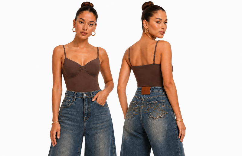 Φωτογραφία από BROWN BODYSUIT 