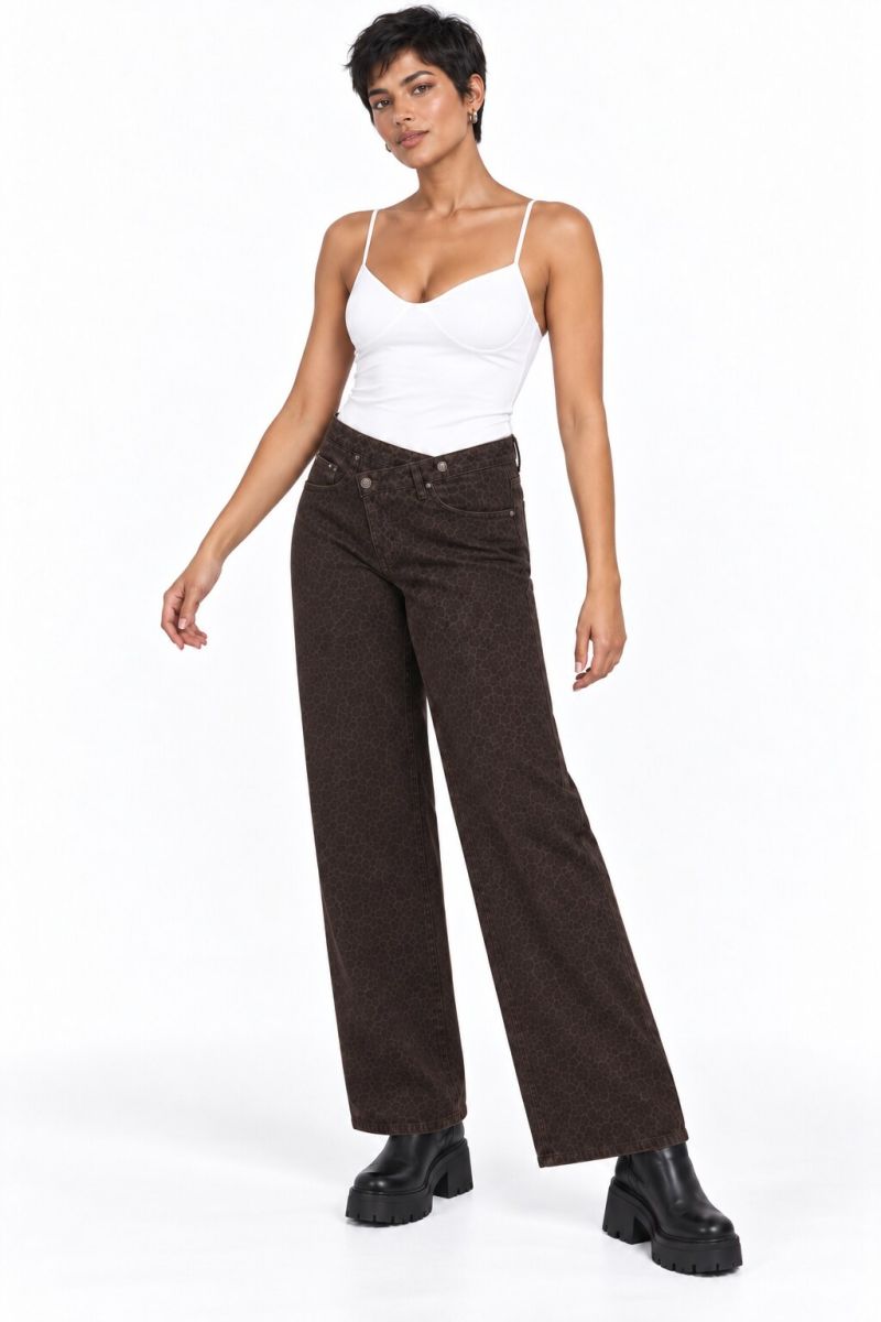 Φωτογραφία από Dark Leopard Crossover Jeans 